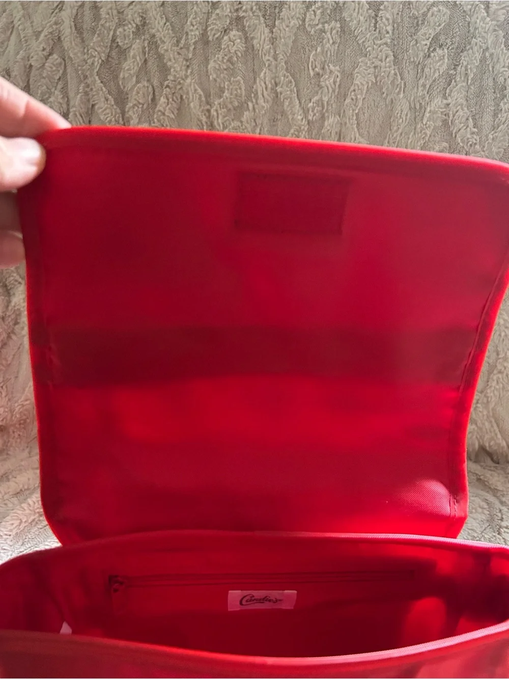 Candie’s Y2K Mini Red Satchel Shoulder Bag Purse